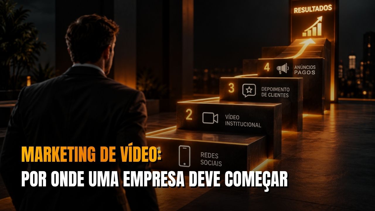 Caminho para começar o marketing de vídeo em uma empresa